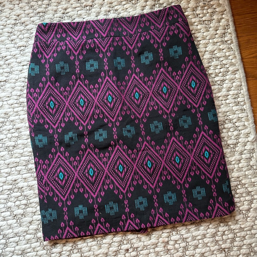 Ann Taylor Geometric Skirt